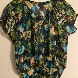Thesis Sheer Floral Blouse